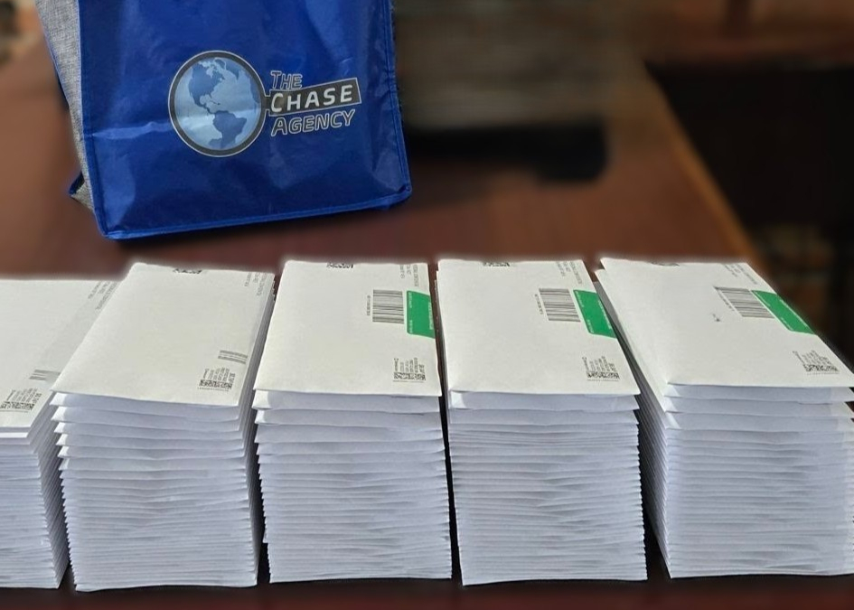 the chase agency legal mailings stamps.com