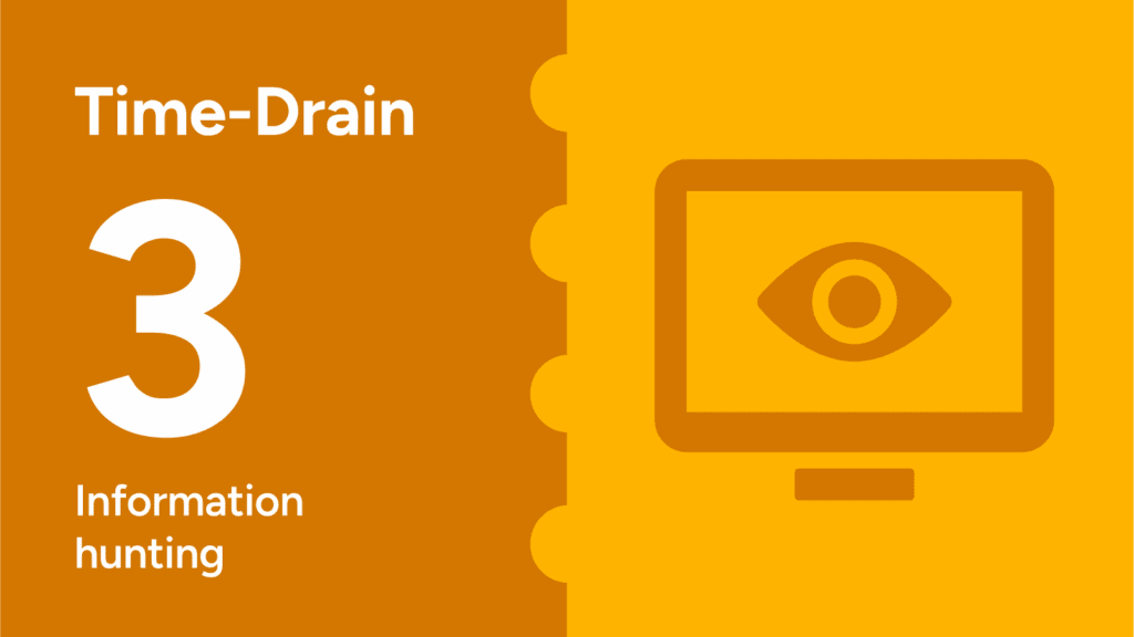 time-drain 3: information hunting