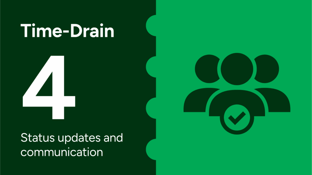 time-drain 4: status updates and communication